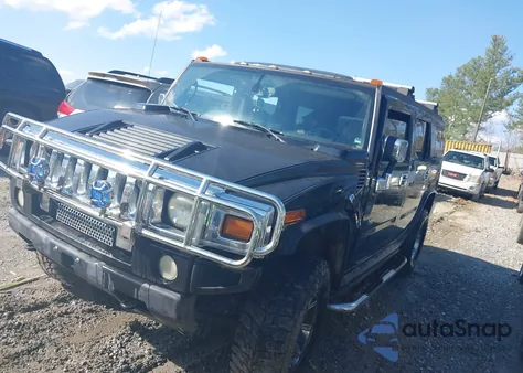 2005 Hummer H2 Suv из США, поврежденный, VIN 5GRGN23U05H103341